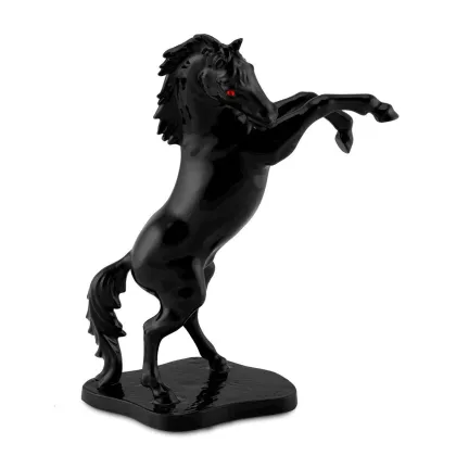 Picture Ceramic horse statuette on a base – Ahura