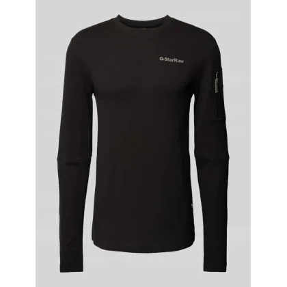 Zdjęcie Bluzka z długim rękawem z nadrukiem z logo