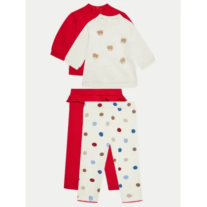 Zdjęcie Mayoral Komplet bluza i legginsy 2786 Czerwony Regular Fit