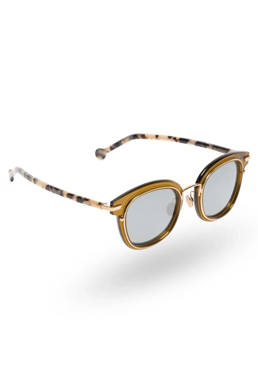 obrazek 1 Brązowe okulary DIOR z motywem panterki Dior