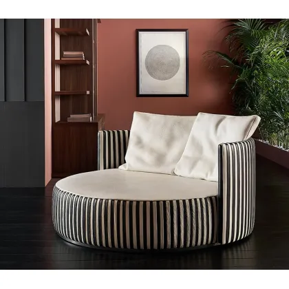 Zdjęcie Ponadczasowa skórzana sofa w stylu nowoczesnym – Mascheroni