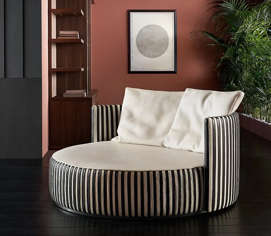 obrazek 1 Ponadczasowa skórzana sofa w stylu nowoczesnym – Mascheroni