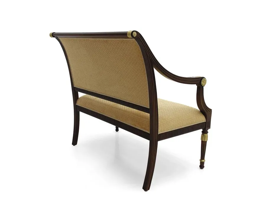 obrazek 3 Elegancka i wygodna 2-osobowa sofa w stylu Empire - Sevensedie