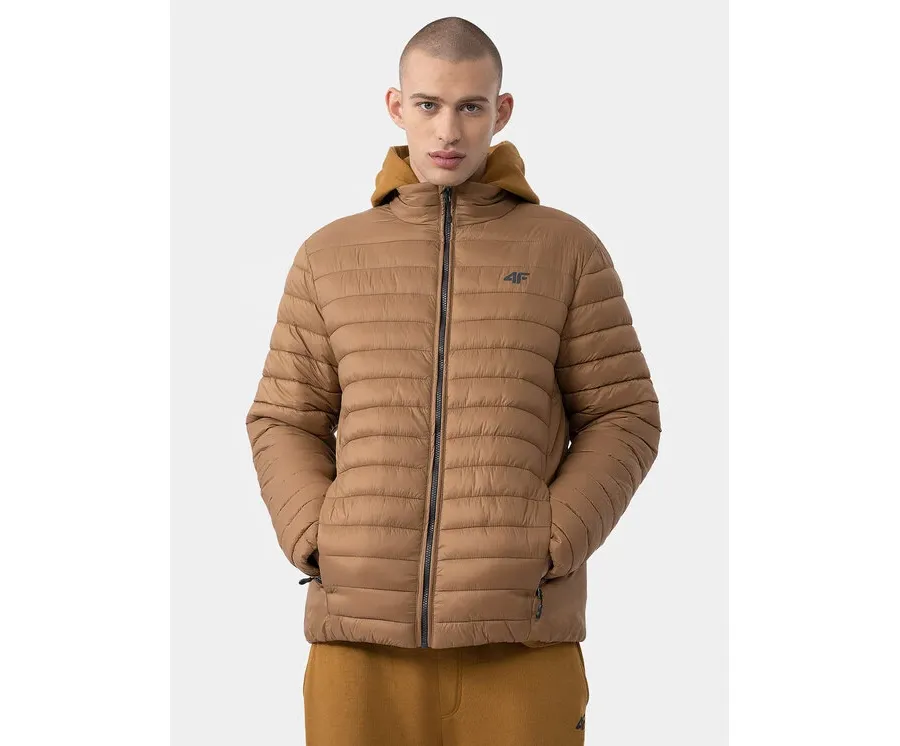 obrazek 1 4F Kurtka przejściowa 4FAW23TDJAM239 Brązowy Regular Fit