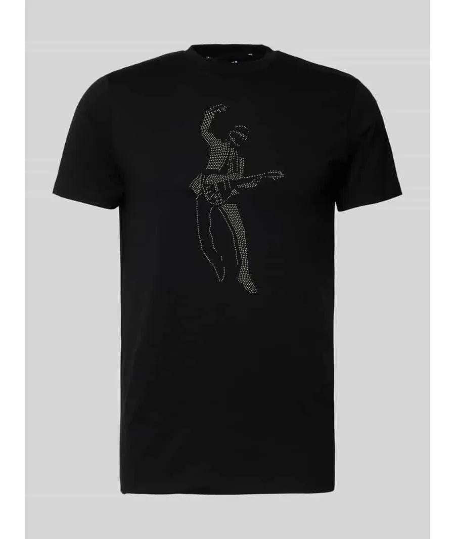 obrazek 1 KARL LAGERFELD T-Shirt 755089 551225 Czarny Regular Fit