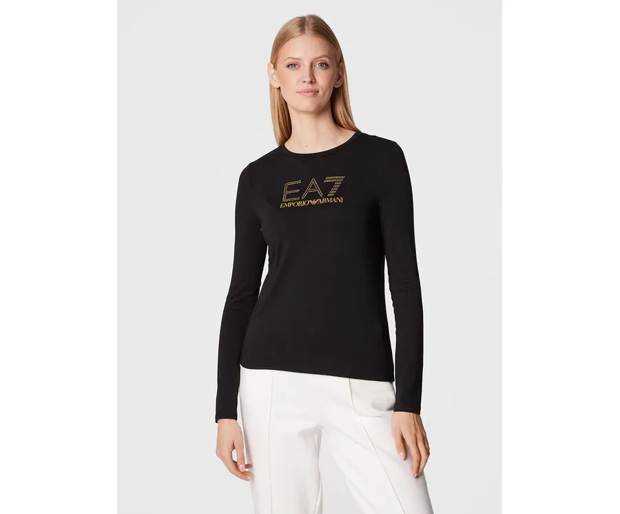 obrazek 1 EA7 Emporio Armani Bluzka 8NTT51 TJDQZ 1200 Czarny Regular Fit