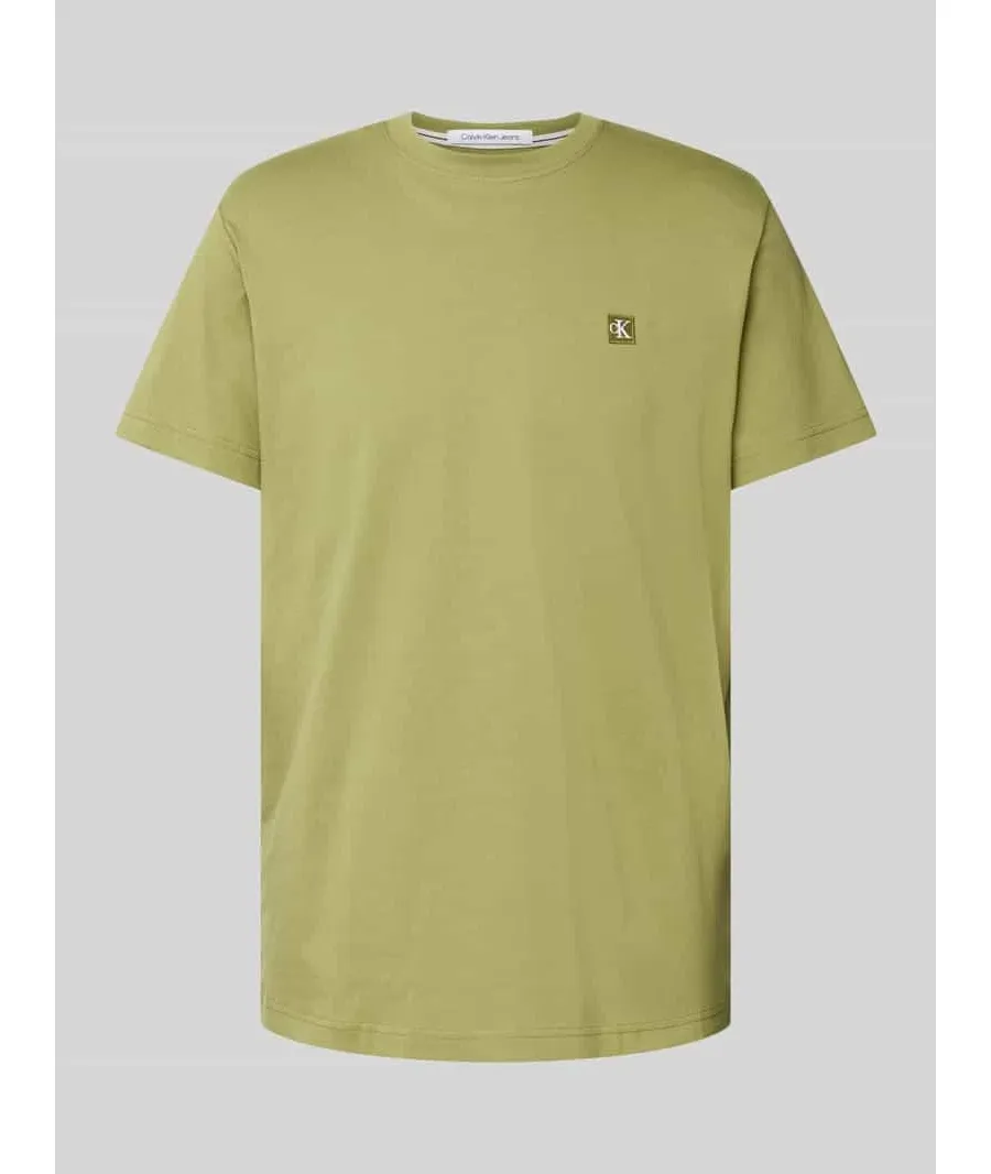 obrazek 1 T-shirt z naszywką z logo model ‘CK EMBRO’