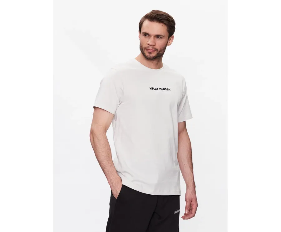 obrazek 1 Helly Hansen T-Shirt Core Graphic 53936 Biały Regular Fit