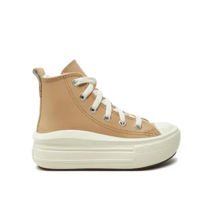 Zdjęcie Converse Trampki Chuck Taylor All Star Move Platform Leather A09262C Beżowy