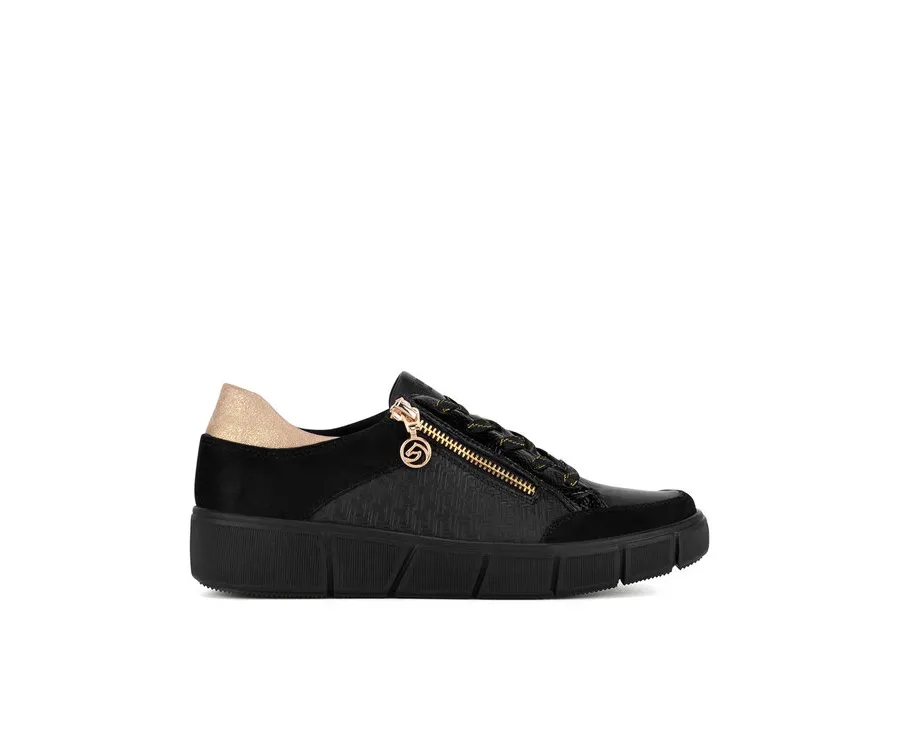 obrazek 1 Remonte Sneakersy D1T00-03 Czarny