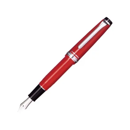 Zdjęcie Sailor Pióro Wieczne Professional Gear Slim Mini Rodowane Red