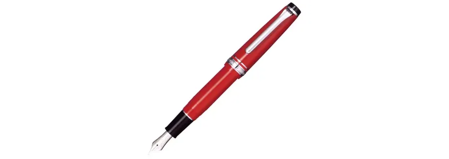 obrazek 1 Sailor Pióro Wieczne Professional Gear Slim Mini Rodowane Red