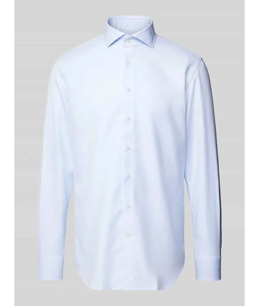 obrazek 1 Koszula biznesowa o kroju slim fit z kołnierzykiem typu cutaway
