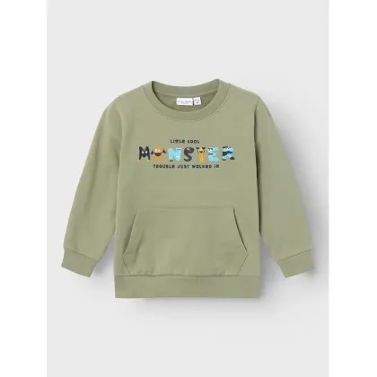 Zdjęcie NAME IT Bluza 13220395 Zielony Regular Fit