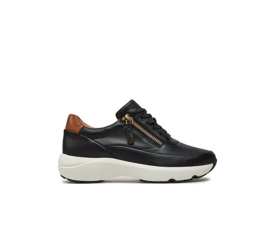 obrazek 1 Clarks Sneakersy Tivoli Zip 26176648 Czarny