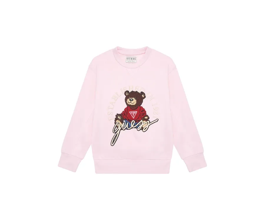 obrazek 1 Guess Bluza H5YJ00 KAX74 Różowy Oversize