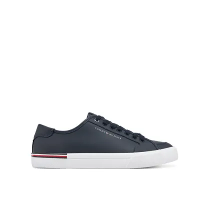 Zdjęcie Tommy Hilfiger Sneakersy Core Corporate Vulc Leather FM0FM05399 Granatowy