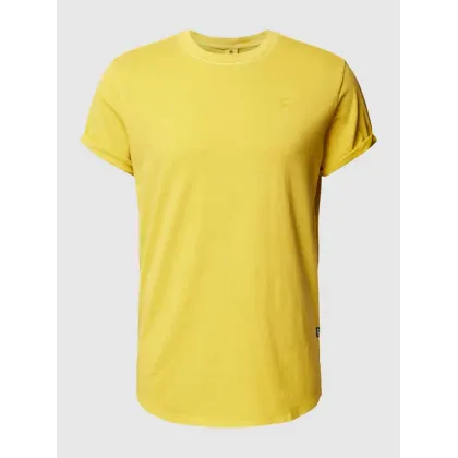Zdjęcie T-shirt z nadrukiem i naszywką z logo model ‘Lash’