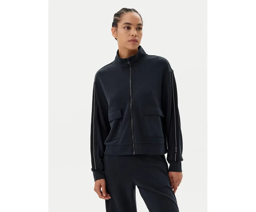 obrazek 1 EA7 Emporio Armani Bluza 7W000171 AF12643 UC001 Czarny Regular Fit