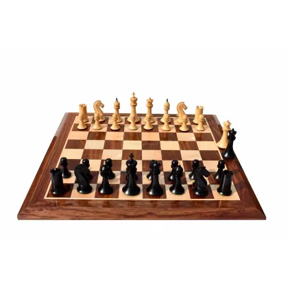Zdjęcie Wyprodukowany z drewna komplet szachowy - The Chess Empire