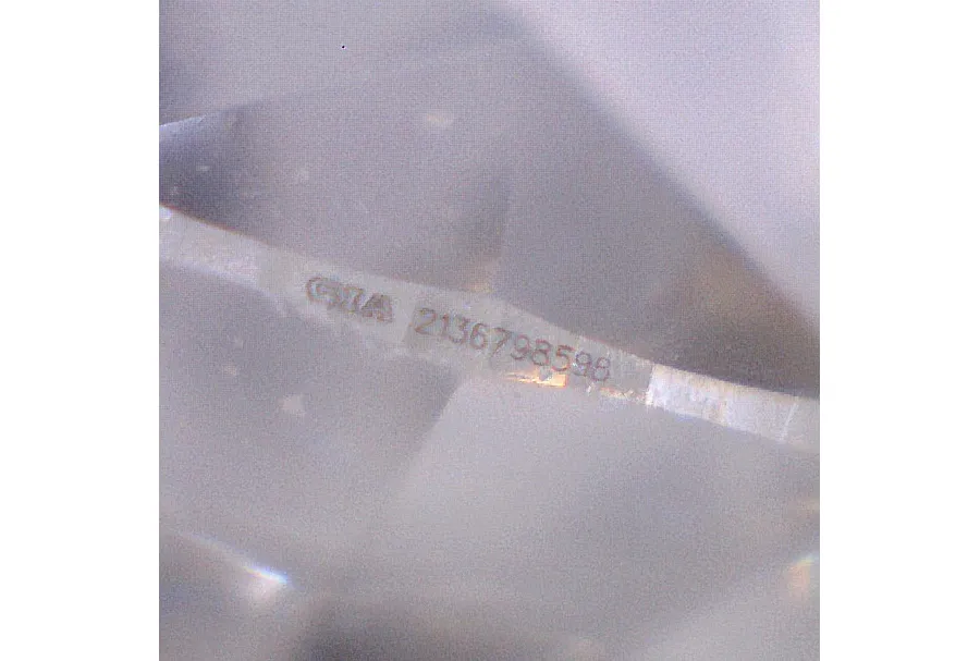 obrazek 3 Diament z certyfikatem GIA w blistrze - 0,80 karata