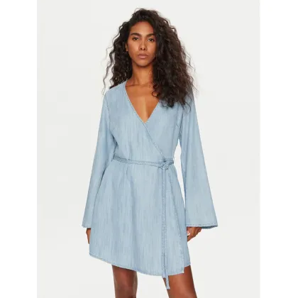 Zdjęcie Guess Sukienka codzienna W2YK67 D22S5 Błękitny Relaxed Fit