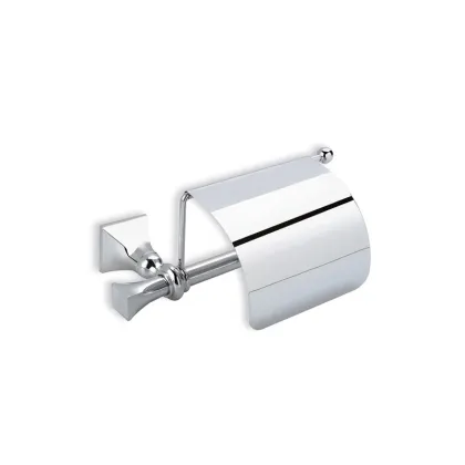 Zdjęcie Nowoczesny w stylu uchwyt na papier toaletowy z osłoną – Stilhaus