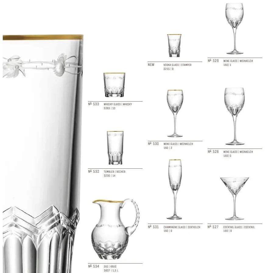 obrazek 3 Elegancka szklanka do ekskluzywnych wnętrz