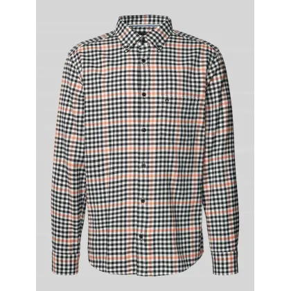 Zdjęcie Koszula casualowa o kroju slim fit z kołnierzykiem typu button down