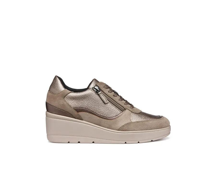 obrazek 1 Geox Sneakersy D Ilde D46RAA 02N22 C6029 Beżowy