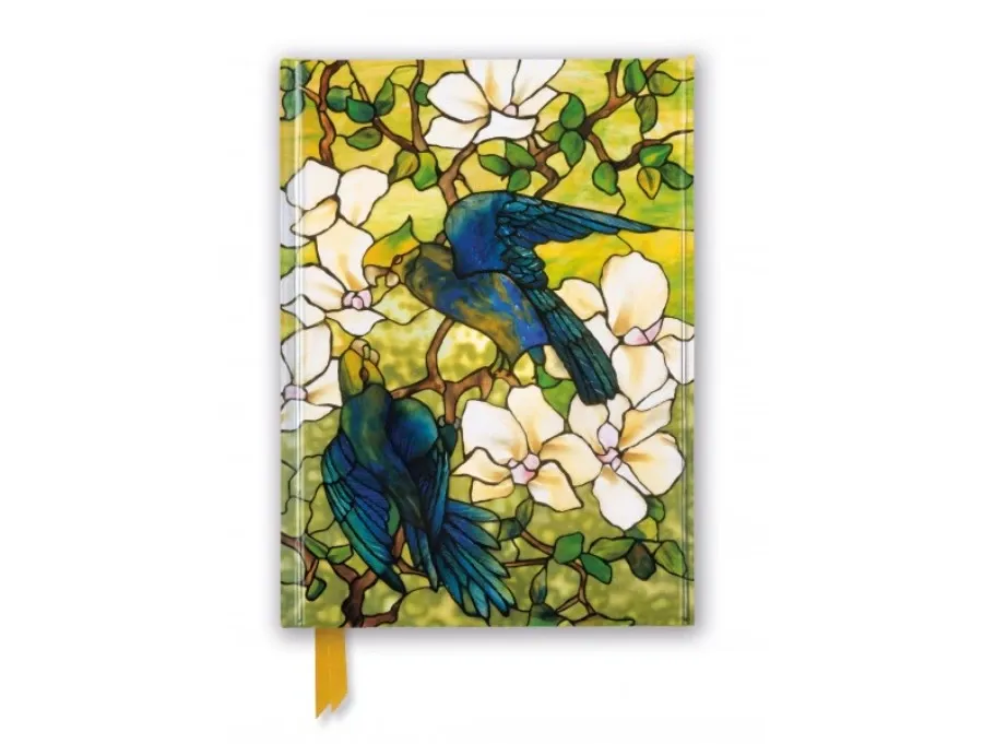 obrazek 1 Dziennik (Louis Comfort Tiffany: Hibiskus i papugi, c. 1910-20) - Flame Tree Publishing