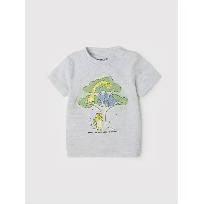 Zdjęcie Mayoral T-Shirt 1012 Szary Regular Fit