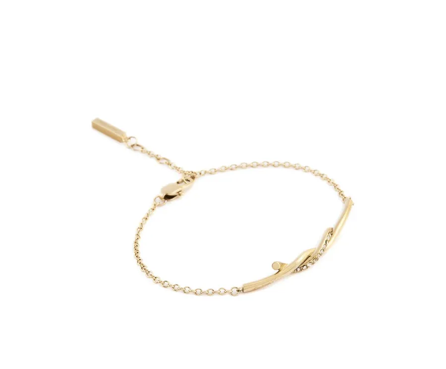 obrazek 1 Calvin Klein Bransoletka 35000579 Złoty