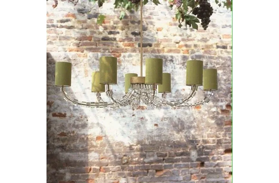 picture 5 Elegant chandelier with cristals and eight arms