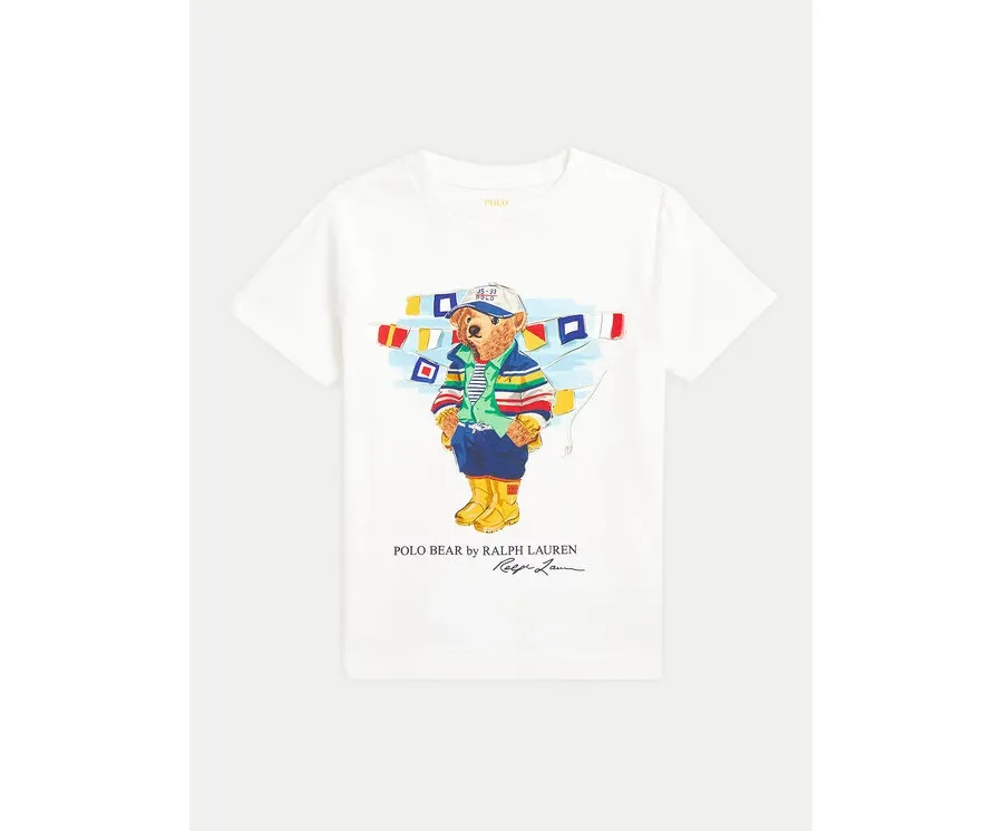 obrazek 1 Polo Ralph Lauren T-Shirt 323958332001 Biały Regular Fit