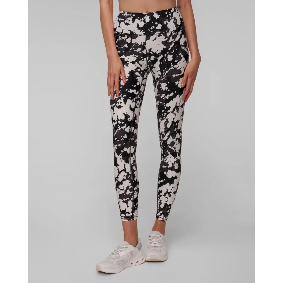 obrazek 1 Szaro-czarne Moro Leginsy Z Bardzo Wysokim Stanem Damskie Casall Ultra High Waist Printed Tights