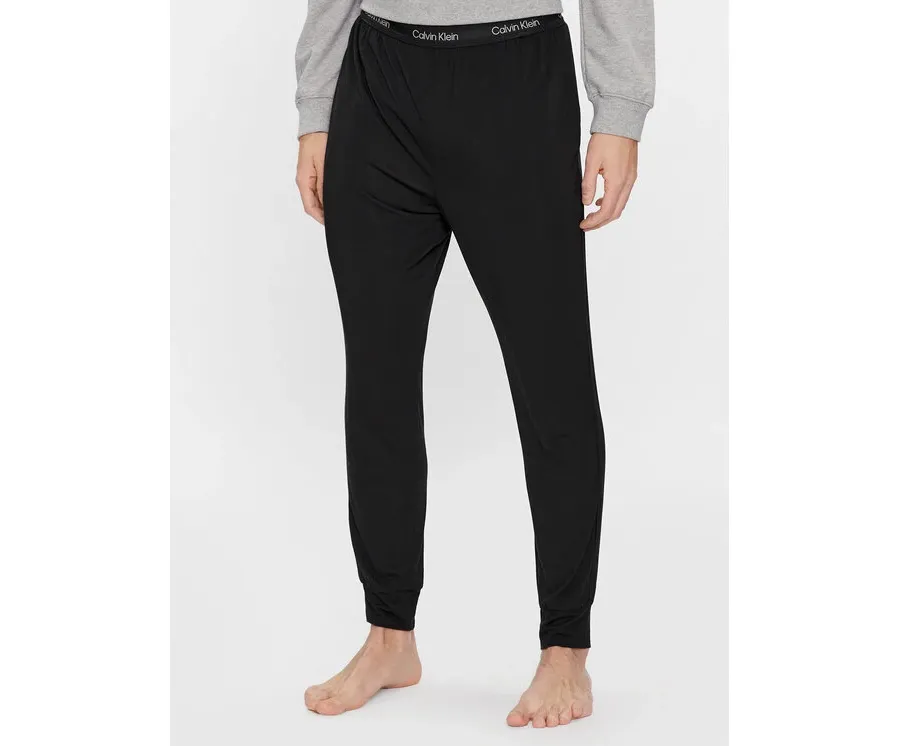 obrazek 1 Calvin Klein Underwear Spodnie piżamowe 000NM2235A Czarny Regular Fit