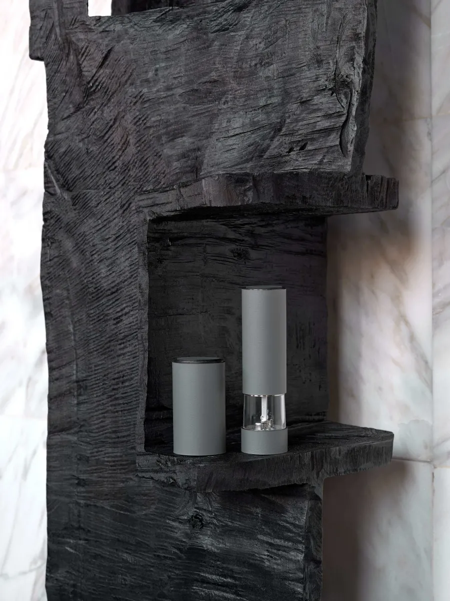 obrazek 5 Niepowtarzalny pojemnik na wykałaczki ze skóry w kolorze czekoladowym