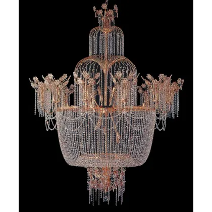 Zdjęcie Elegancki żyrandol salonowy z włoch