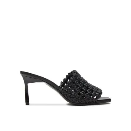 Zdjęcie Calvin Klein Klapki Heel Mule Sandal 70 Latt HW0HW02144 Czarny