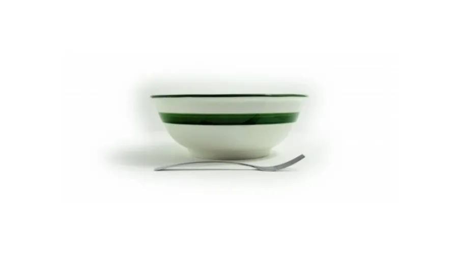 obrazek 3 Średnia okrągła miska sałatkowa w stylu wiejskim - Le Ceramiche