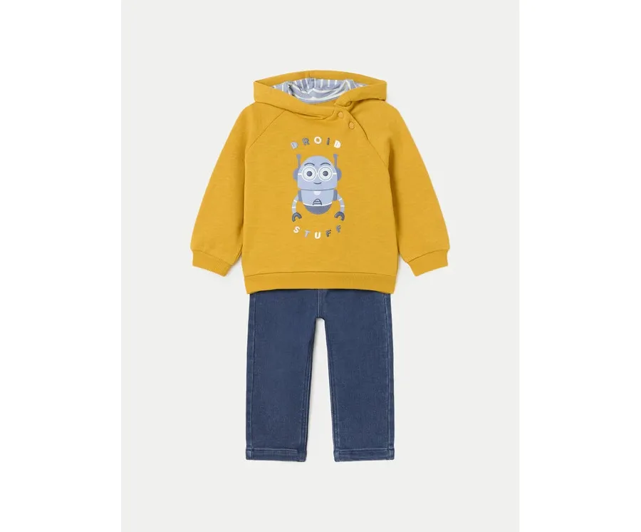 obrazek 1 Mayoral Komplet dziecięcy 2641 Żółty Regular Fit