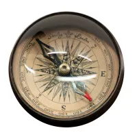 Zdjęcie Kompas soczewkowy w stylu vintage - Authentic Models