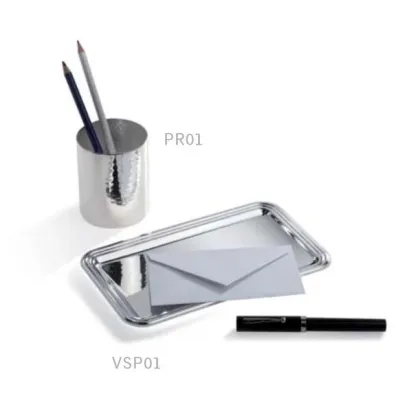 Zdjęcie Luksusowy zestaw na biurko - pojemnik na długopis z podstawką na listy