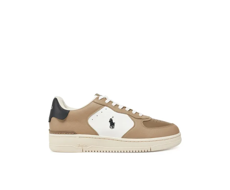 obrazek 1 Polo Ralph Lauren Sneakersy Masters Court 809960988001 Brązowy