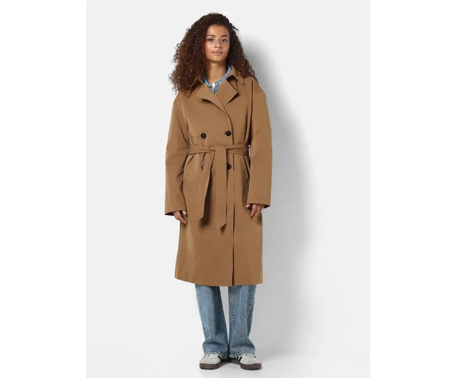obrazek 1 Noisy May Trencz Manya 27028990 Brązowy Regular Fit