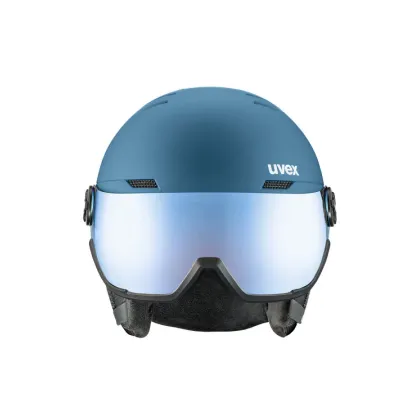 Zdjęcie Uvex Kask narciarski Wanted Visor 56/6/262/00/05 Niebieski