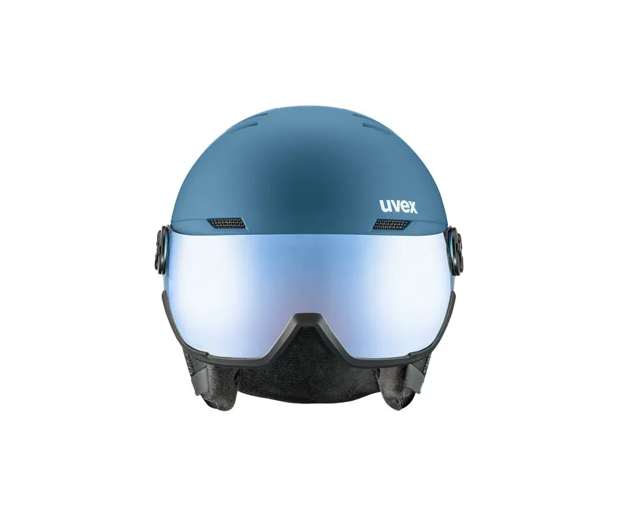 obrazek 1 Uvex Kask narciarski Wanted Visor 56/6/262/00/05 Niebieski