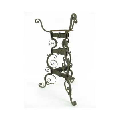 Zdjęcie Stojak na kwiaty z kutego żelaza - antyk