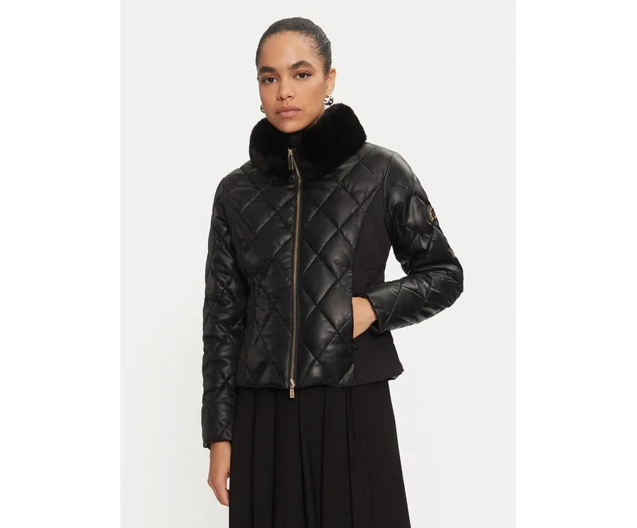 obrazek 1 LOLA CASADEMUNT Kurtka zimowa LF2401018 Czarny Regular Fit